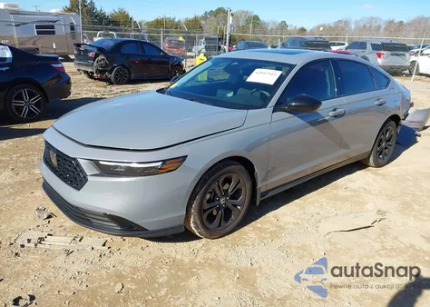 2025 Honda Accord Se from USA, damaged, VIN 1HGCY1F45SA054124